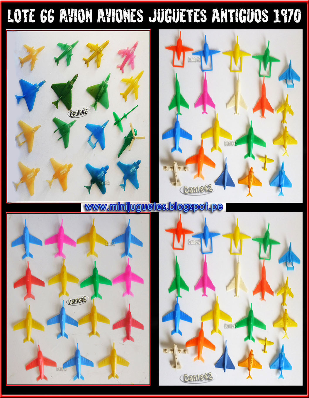 aviones de juguete antiguos