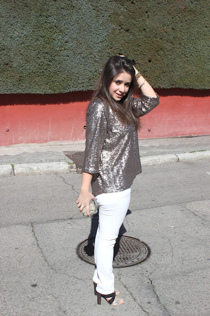 Como hacer una camiseta de lentejuelas DIY. Blog de moda, costura y DIY