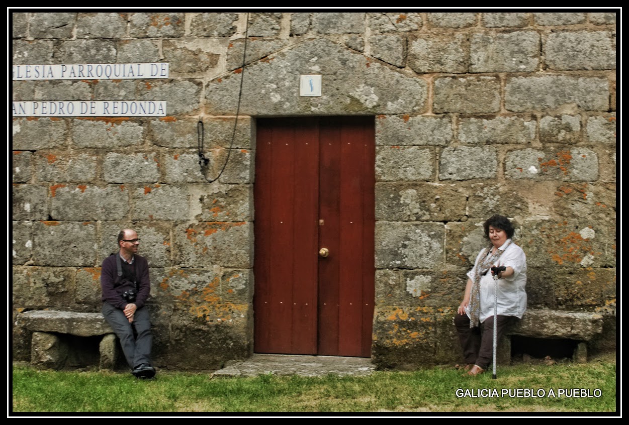 GALICIA PUEBLO A PUEBLO IGLESIA DE SAN PEDRO DE REDONDA, CORCUBIÓN