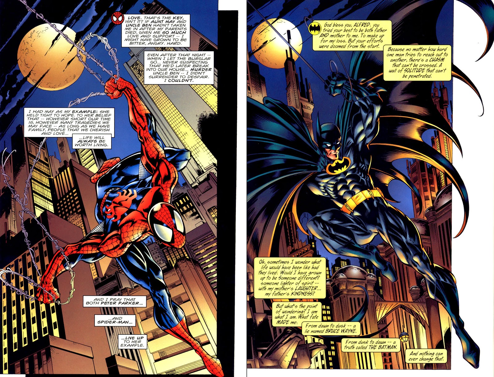 Too Busy Thinking About My Comics: On The Batman/Spider-Man Team-Ups Of The  Nineties, or, 