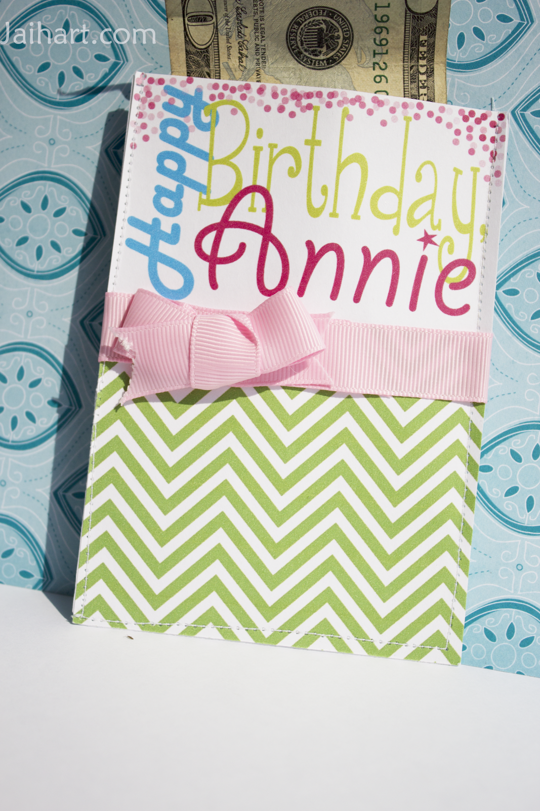 Jaihart Super Fun Money Birthday Card