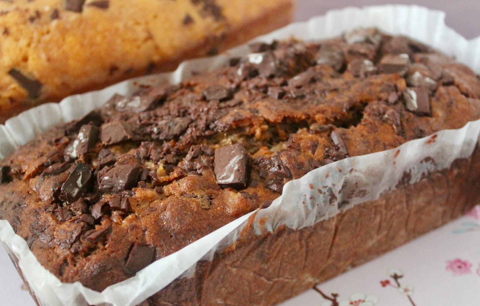 A cup of tea solves everything Pear, chocolate and maple syrup banana