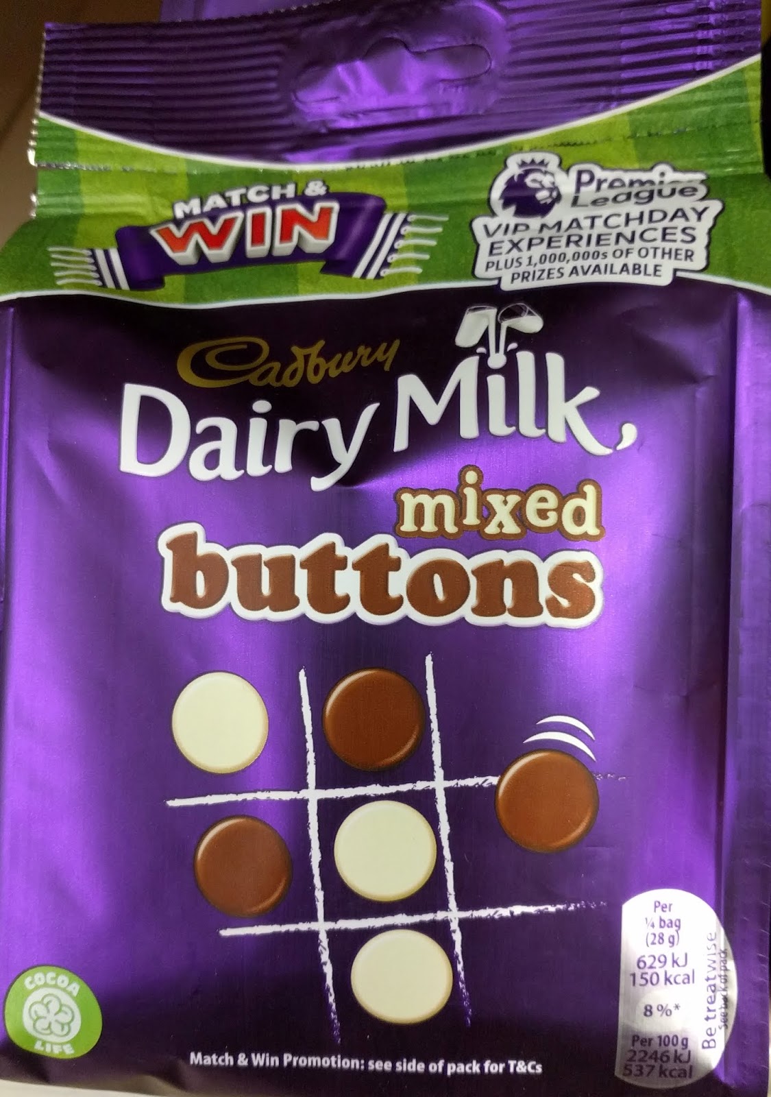 Cadbury mixed buttons
