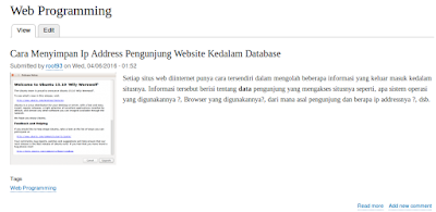 Mengedit Taxonomy Mengedit Taxonomy