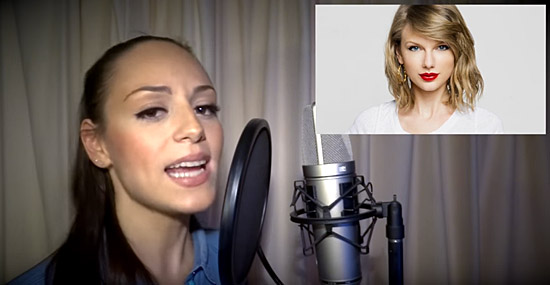 Jenny Marsala imita cantoras famosas - Taylor Swift