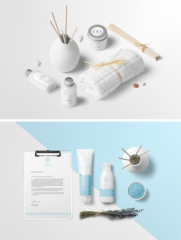 Free Cosmetics Mockup Creator PSD Freebies PSD