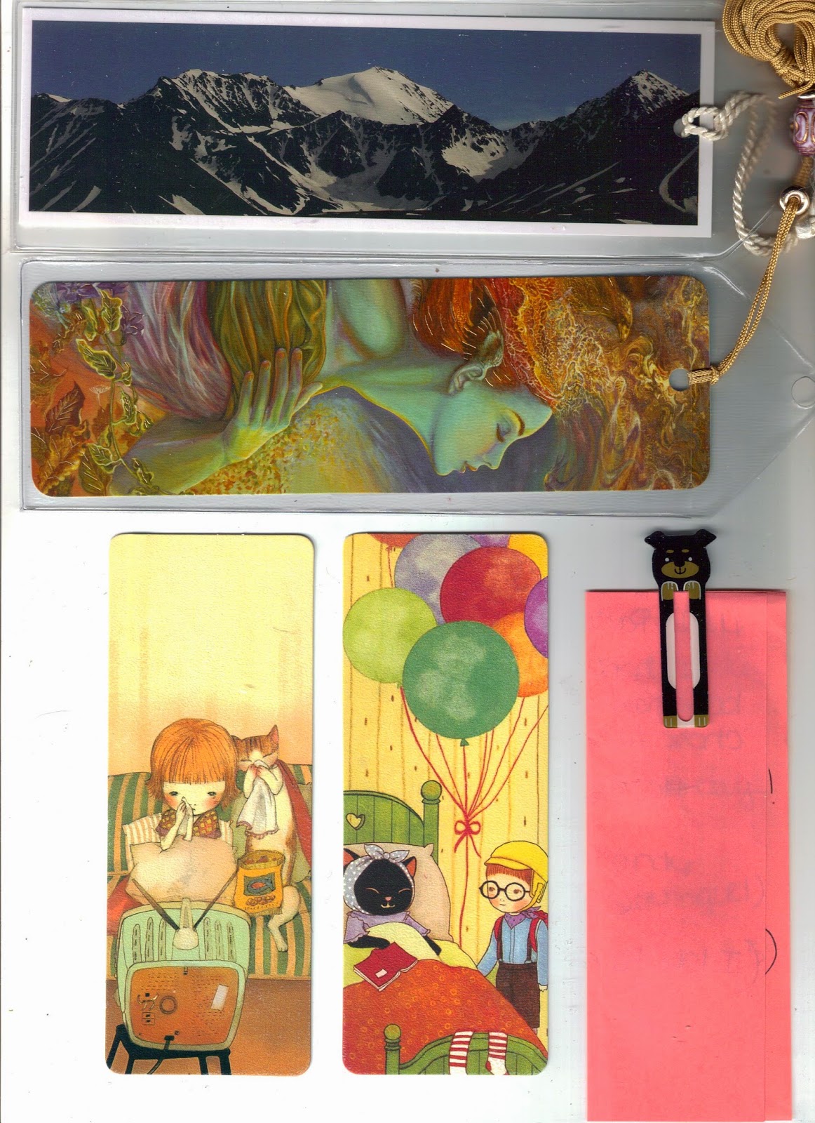 alteredartbypattie Bookmarks from Canada, Greece, North Carolina