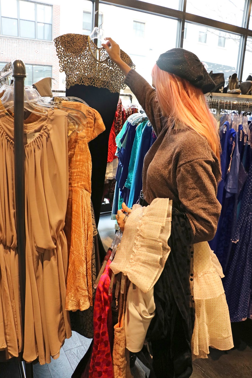 When visiting Brooklyn New York, be sure to check out Beacon's Closet for some amazing Vintage and second-hand clothing!