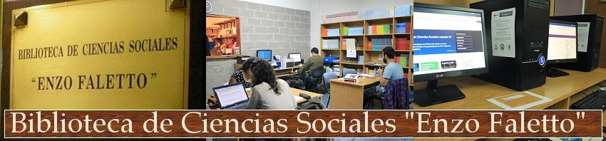 Biblioteca de Ciencias Sociales "Enzo Faletto"