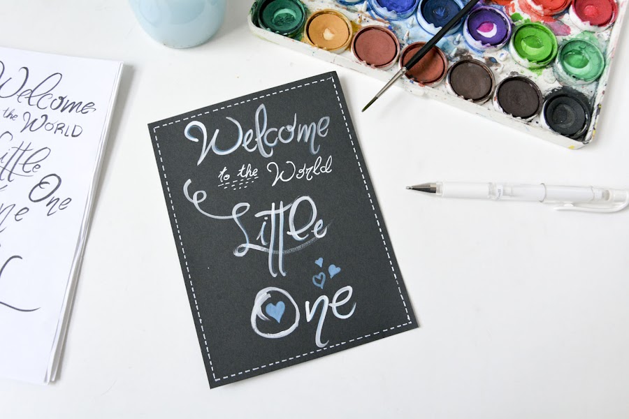 Tarjeta de pizarrita