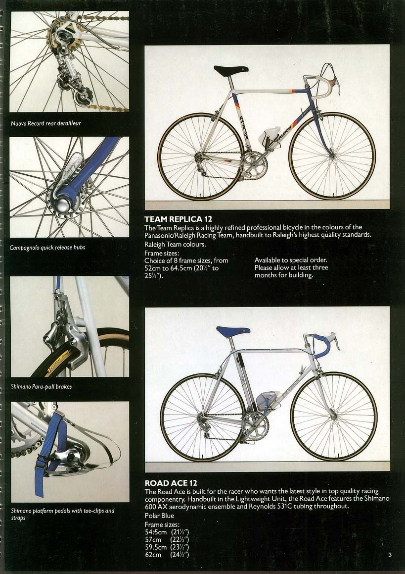 CATALOGUES RALEIGH RALEIGH 1984