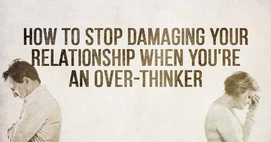 I have to admit, I am an over-thinker. 