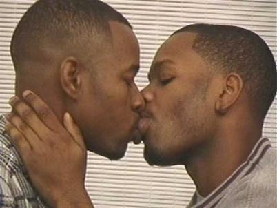 Black Gay Guys Kissing 77