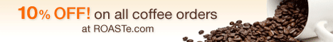 Use coupon code for $5 off your first coffee purchase- BLOGME5