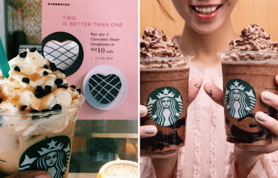 Starbucks Black Jelly Tea And Valentine’s Donuts Promo