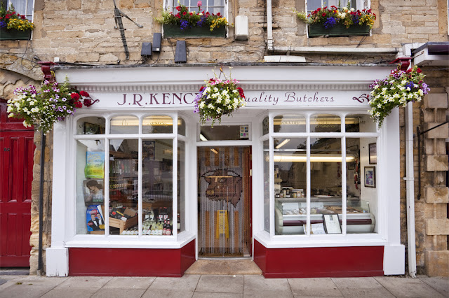 An independent butcher found on Chipping Norton High Street by Martyn Ferry Photography