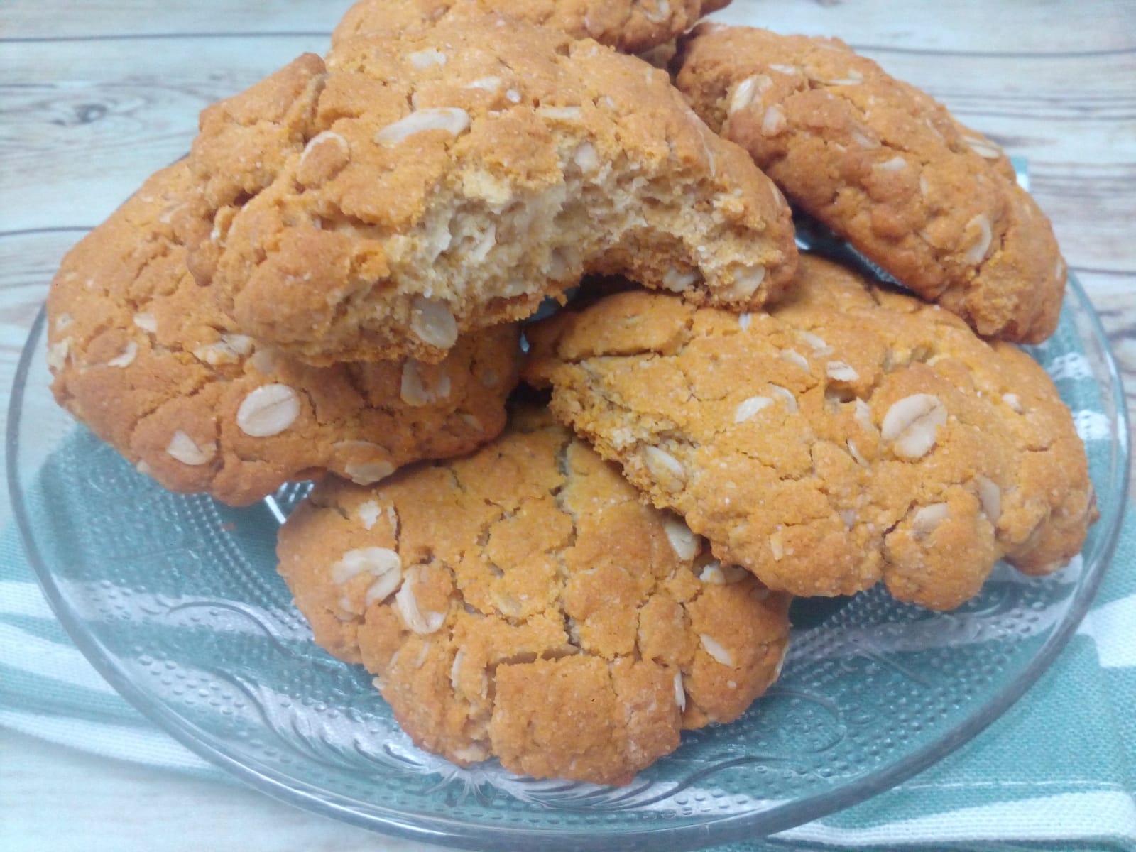Receta de galletas sin levadura y sin azucar