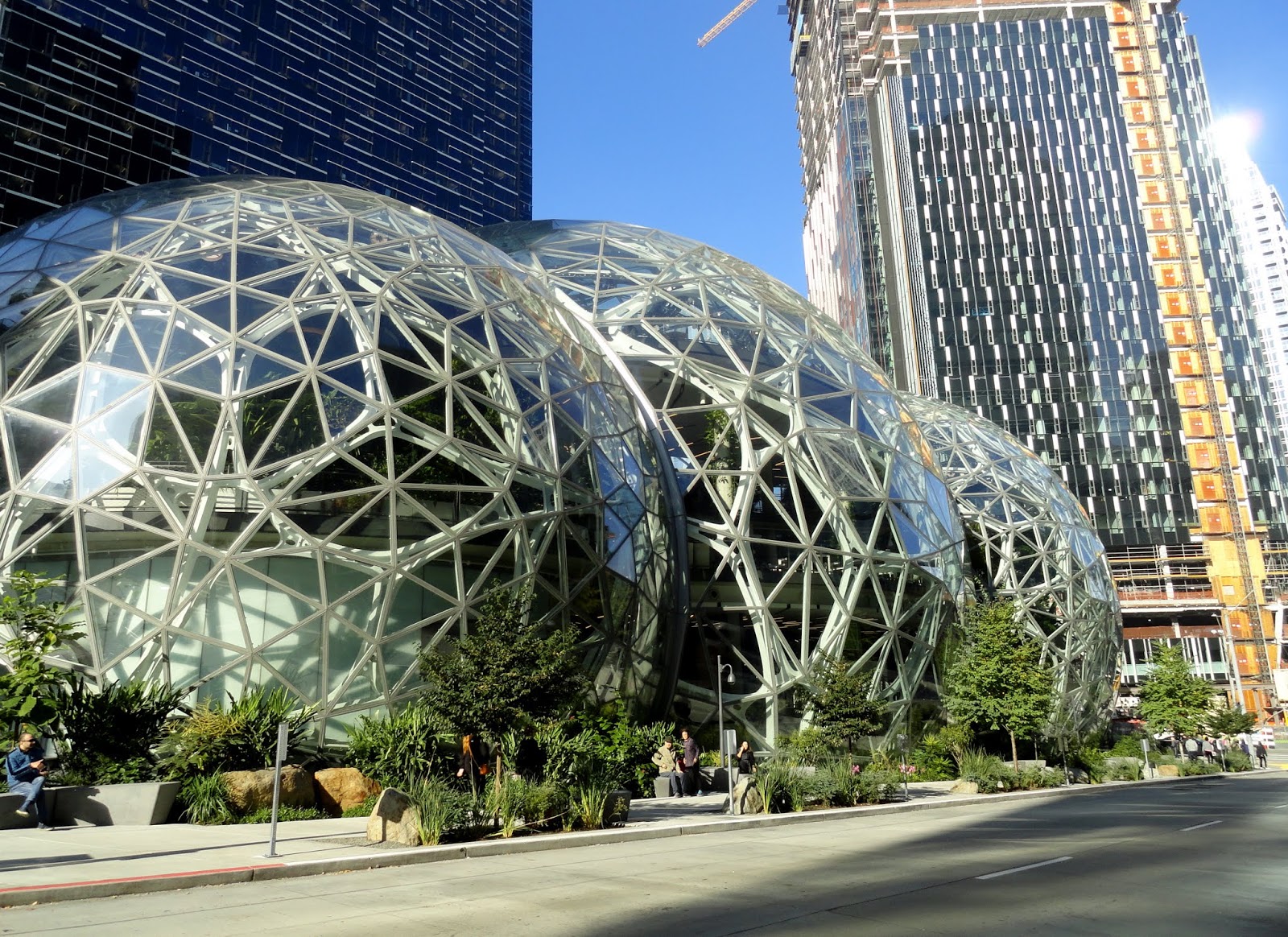 danger garden Inside the Amazon Spheres Part One greenwalls and