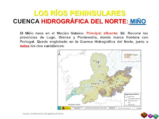 Cuenca hidrografica de Miño