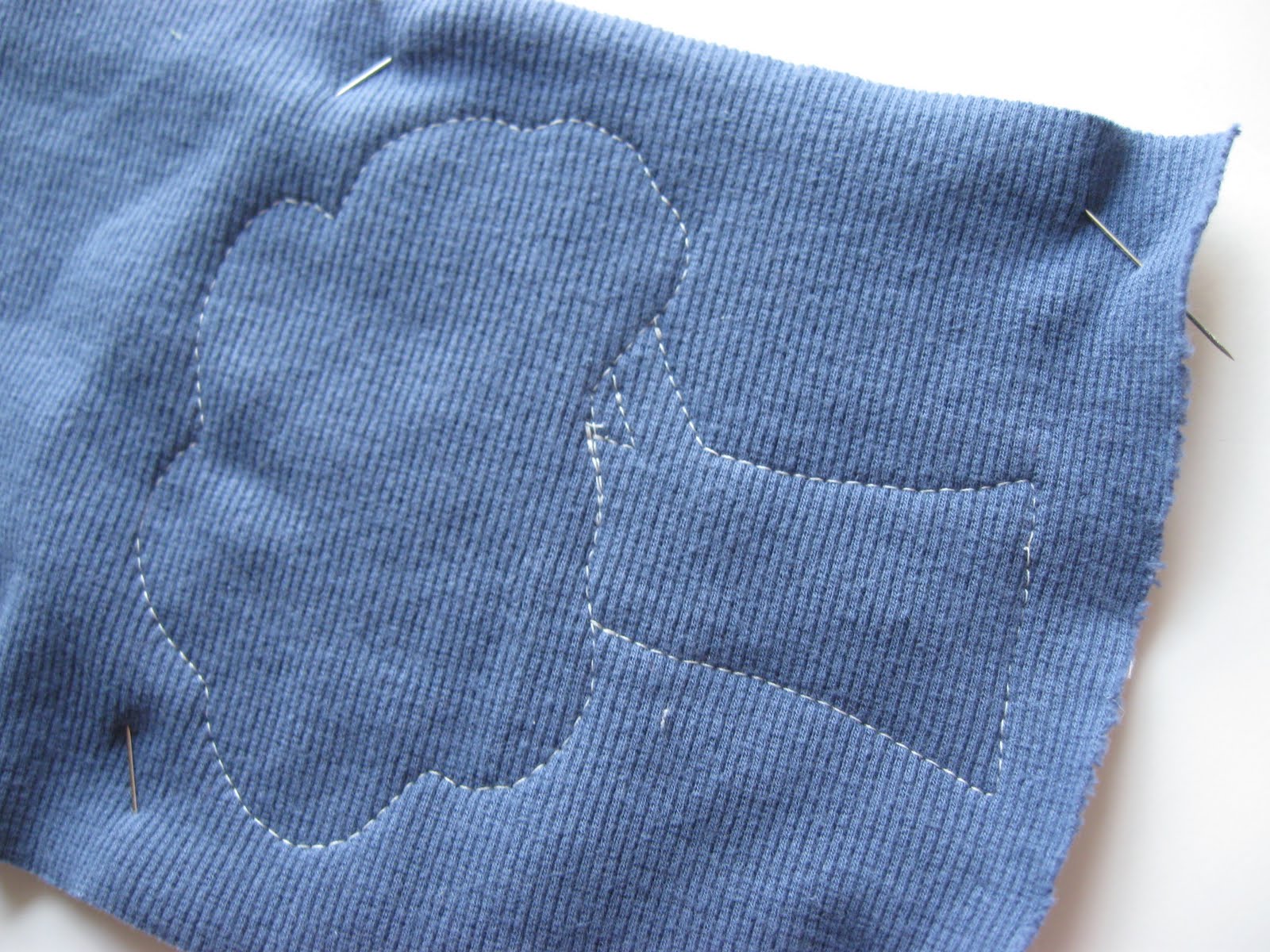 Applique Knit Scarf Skip To My Lou