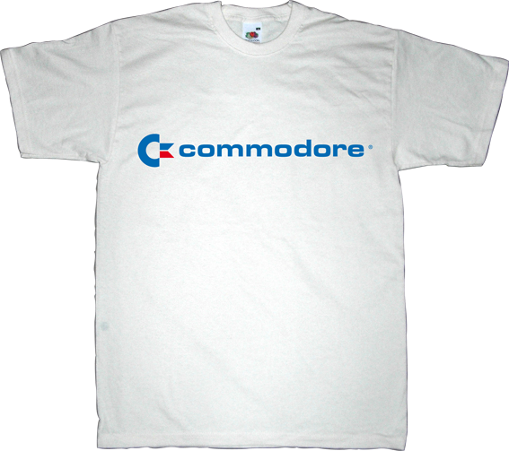 commodore vintage retro computer t-shirt ephemeral-t-shirts
