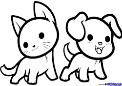 easy animal drawing sketches education animals drawings simple draw kawaii sketch sa puppy dog