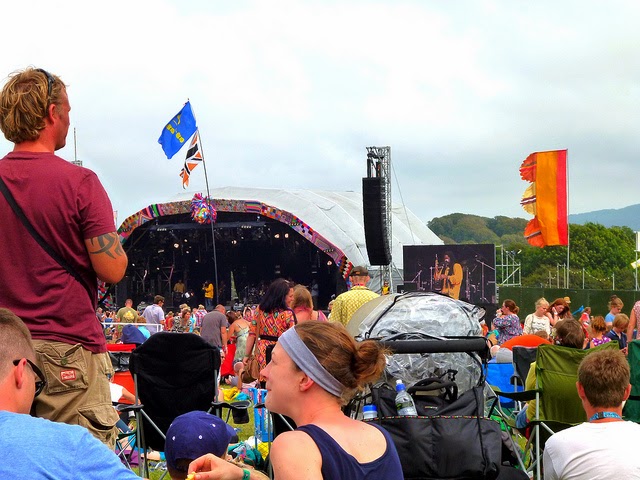 Main stage at camp bestival