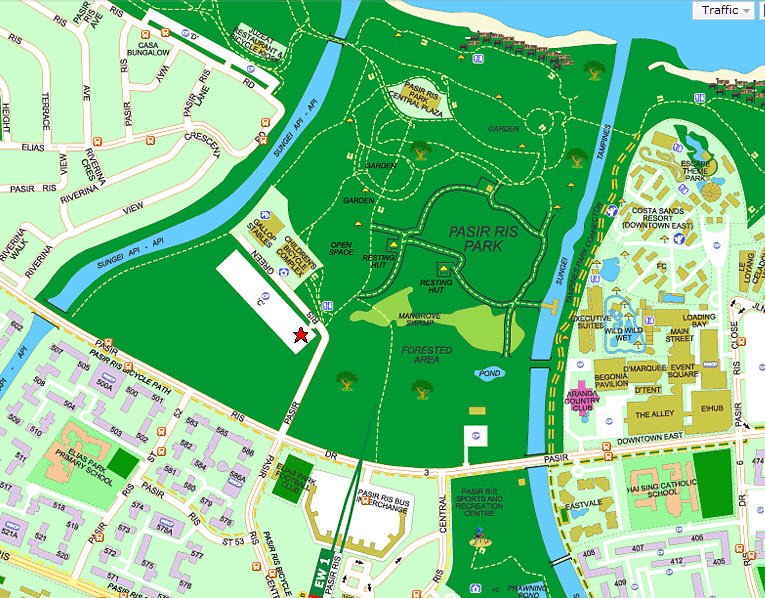 Map Of Pasir Ris Park Butterflies Of Singapore: Butterfly Photography At Our Local Parks