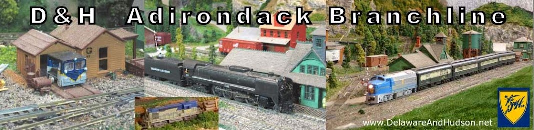 Delaware and Hudson "Adirondack Branch", HO Scale Model Train Layout