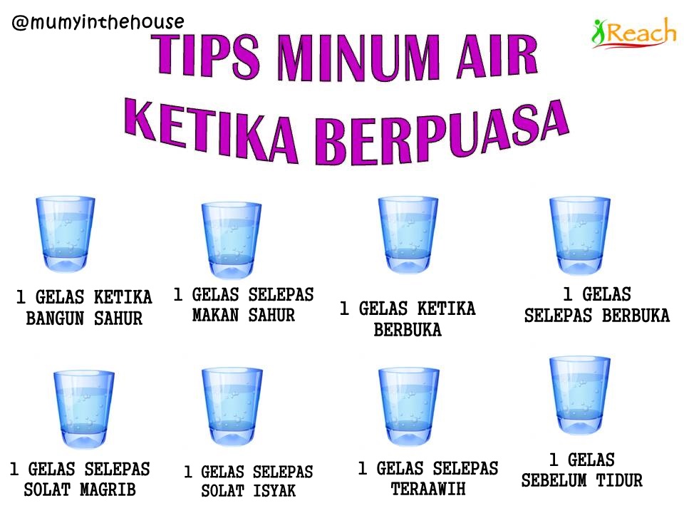 Cara Mudah Minum Air Cukup Setiap Hari - Blogicakicak