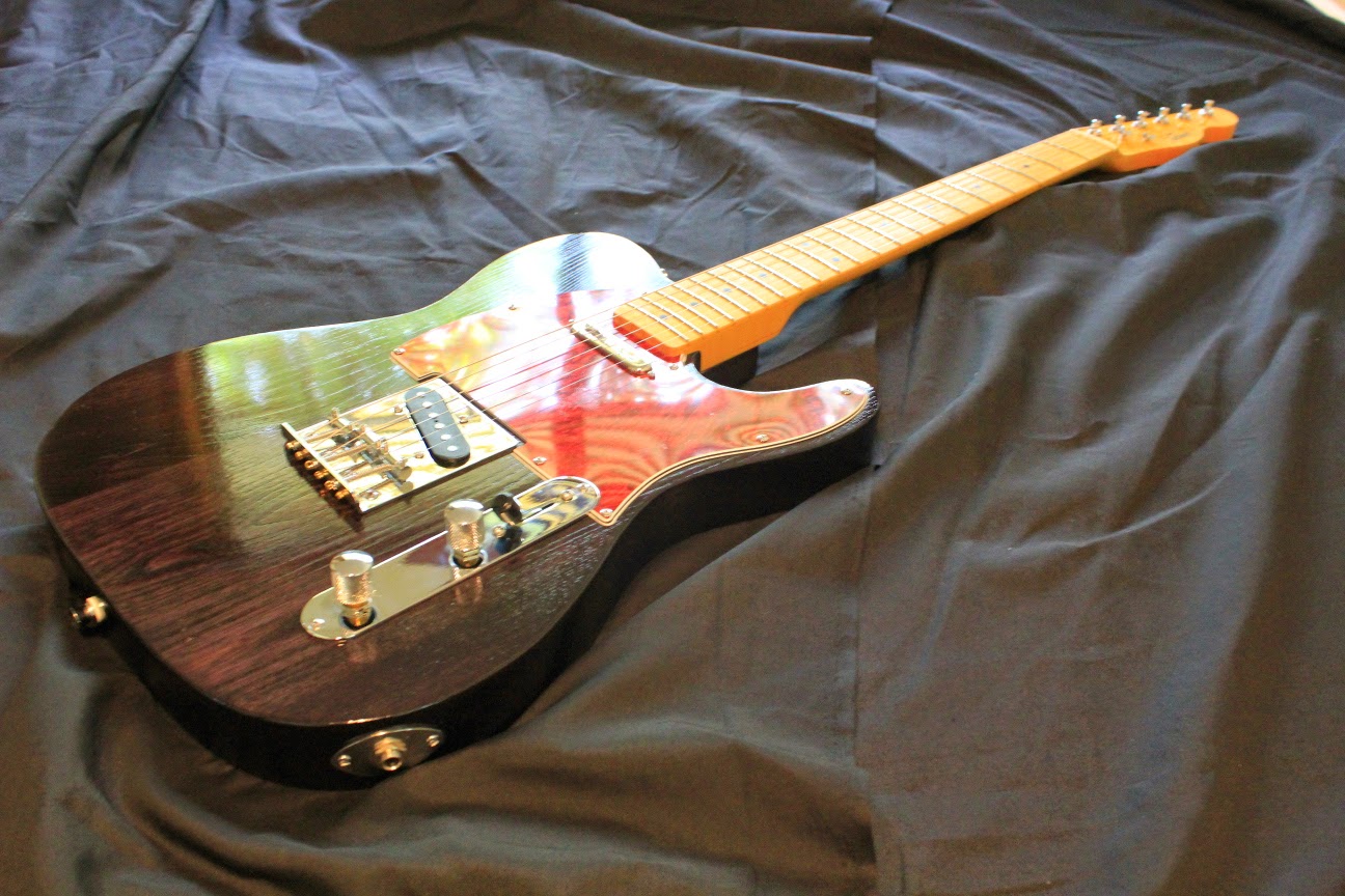 Guitar Kit Builder: Black Ash Telecaster: She's Done!