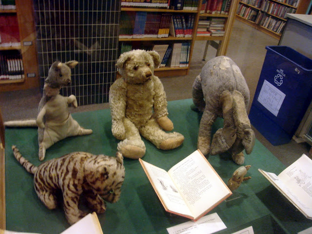 The original Winnie the Pooh toys, From Wikimedia Commons Image: The original Winnie the Pooh toys, From Wikimedia Commons