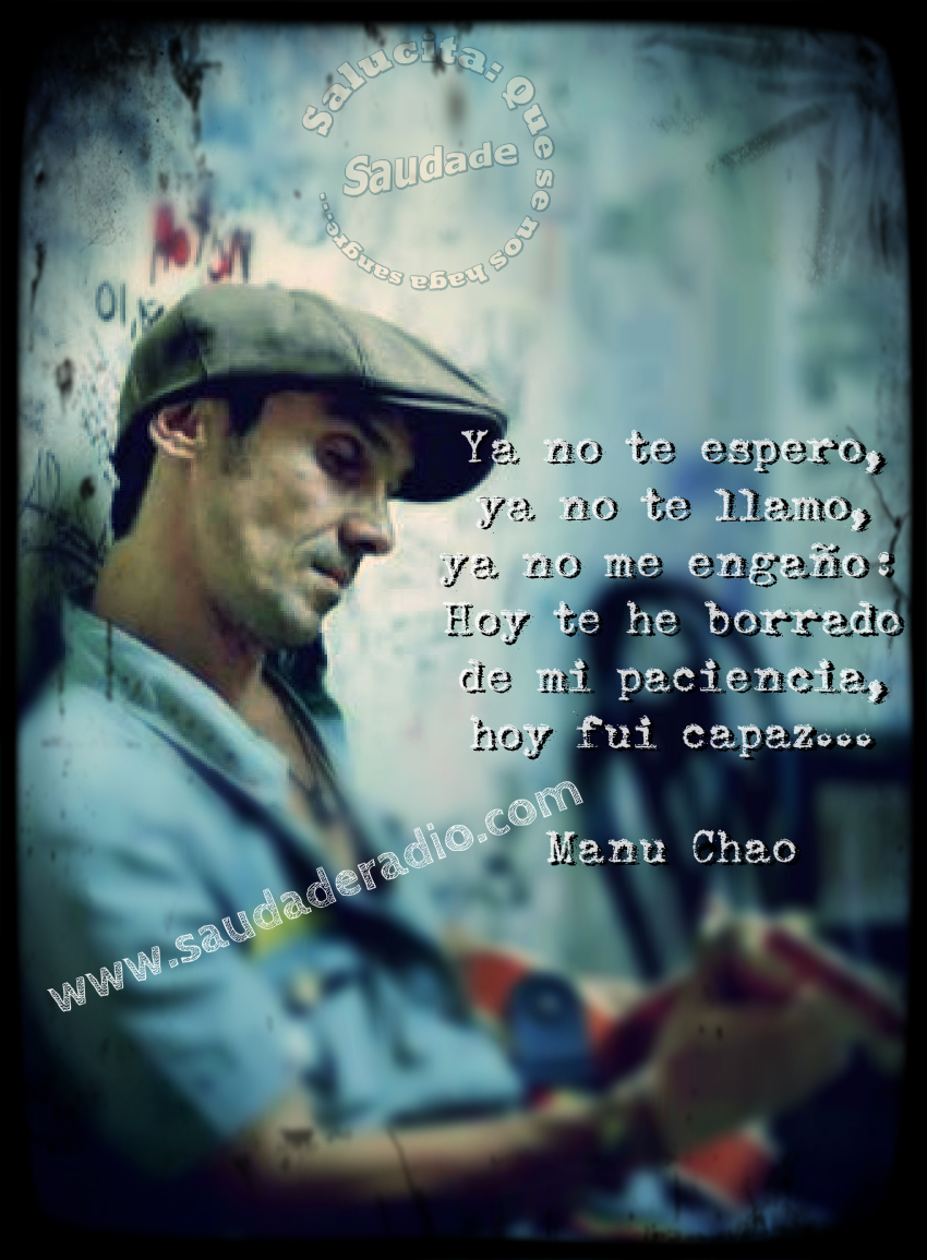 La despedida Manu Chao La despedida Manu Chao