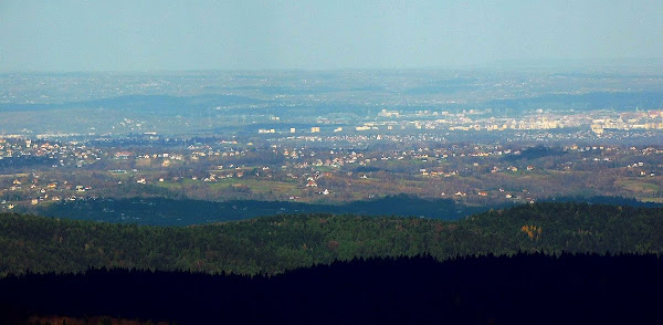 Panorama na północ.