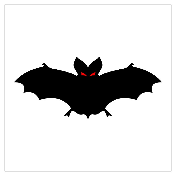 Летучая мышь силуэт картинки