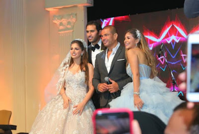 حفل زفاف, شقيقة الفنانة ملك قورة, الهضبة, احمد شفيق, 