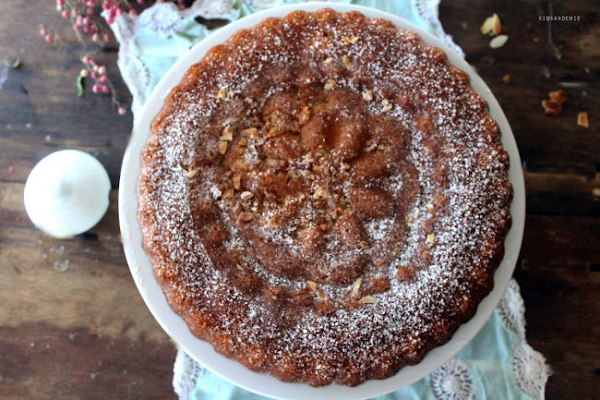 bizcocho de almendras y caramelo kidsandchic