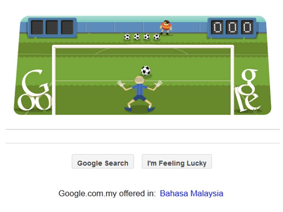 Google playing box. Футбол дудл.