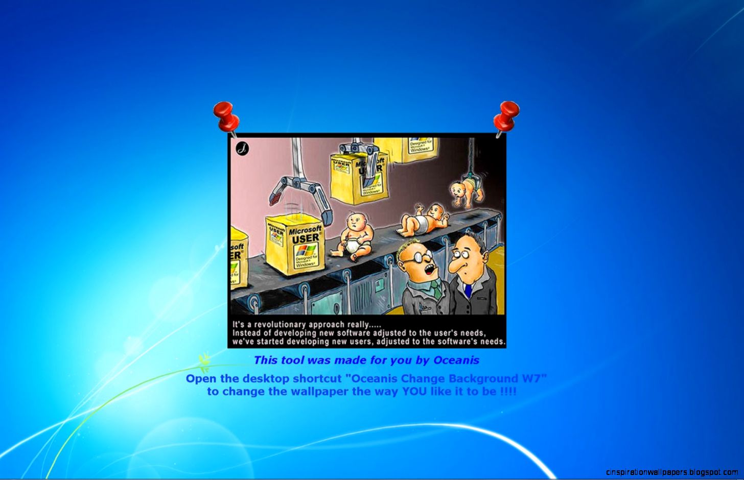 Abie unya blog Tidak Bisa Mengganti Wallpaper di windows 7