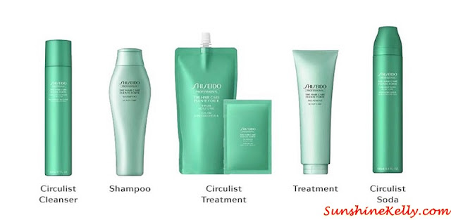 Shiseido Professional, Fuente Forte, Carbonated Head Spa, Scalp Treatment, Circulist Cleanser, Power Beauty Drop, Circulist Soda, Circulist Treatment, 76 style mont kiara, hair spa, hair salon