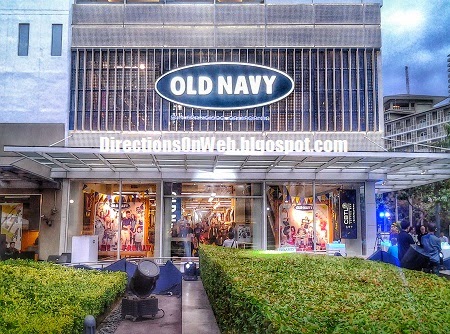 Old Navy's first store in the Philippines