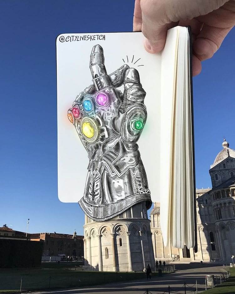 Artist Merges Cartoon Characters with the Real World, and the Results are Epic Artist Merges Cartoon Characters with the Real World, and the Results are Epic