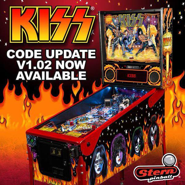 KISS LA BANDA MÀS CALIENTE DEL MUNDO PINBALL DE KISS YA ESTÀ DISPONIBLE
