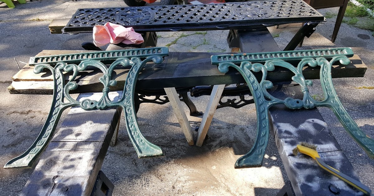 Gear Acres at Top of the Hill Cast Iron Bench Ends
