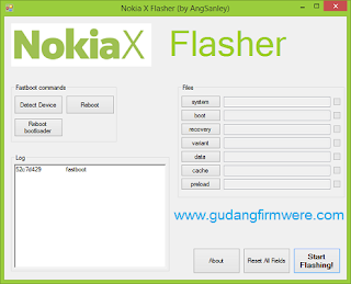 Download Nokia X Fasher Flashtool