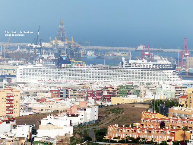 El Crucero Norwegian Epic hace escala en el Puerto de Las Palmas
