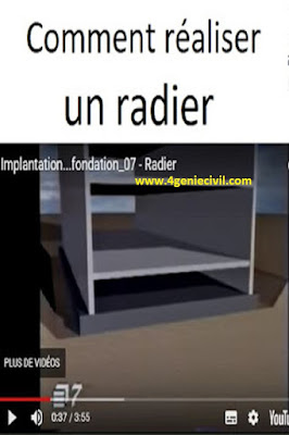 Fondations sur radier : ou Comment réaliser un radier ?