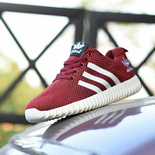 Sepatu Sport Adidas Yeezy Boost Merah [AYB-007]