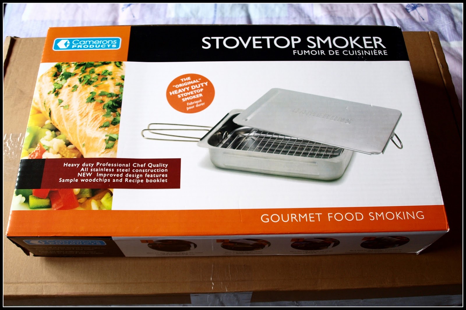 Mark's Veg Plot Stovetop smoker