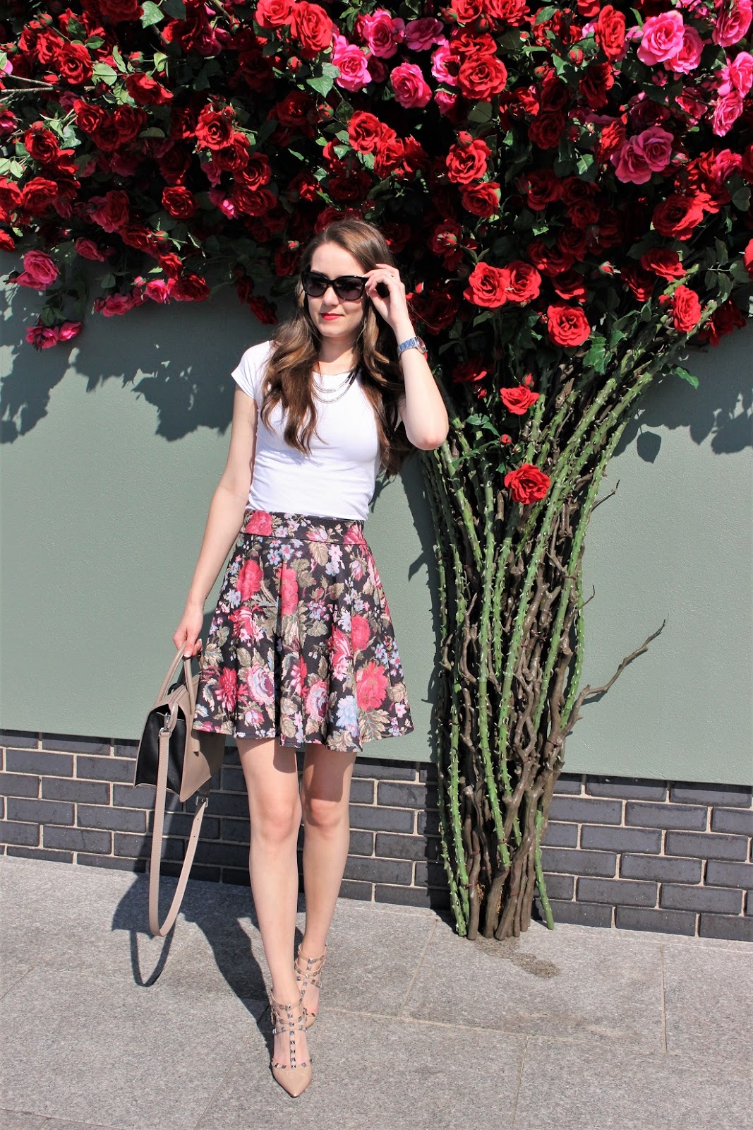 OOTD 53 Shopping in Kildare Village Girly Summer Outfit Skater